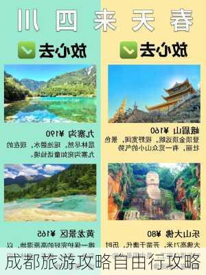 成都旅游攻略自由行攻略