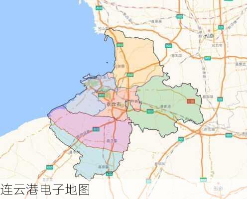 连云港电子地图