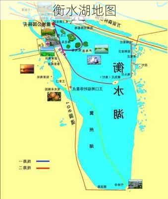 衡水湖地图