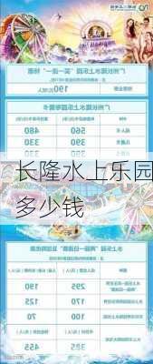 长隆水上乐园多少钱